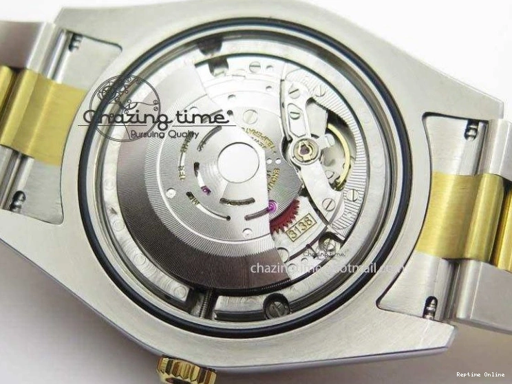 0213 AllSeason DateJust II 116333 SS YG 41mm EW Best Edition Black Dial Gold Roman Markers On SS Bracelet A 3826